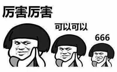厲害厲害，可以可以，666