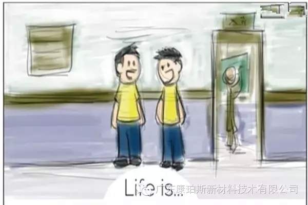 人生就是。。。 和好朋友在教室外面一起罰站